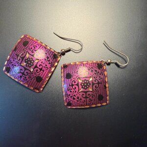 Handmade Turkish Copper Earrings